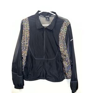 Nike | Women's Icon‎ Clash Sheer-Sleeve Packable Running Jacket Medium Pre-owned
